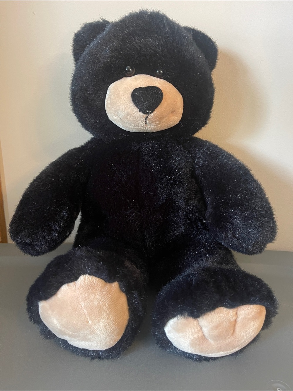 Build-A-Bear Black Bear VTG Lil Night Sky Bear
